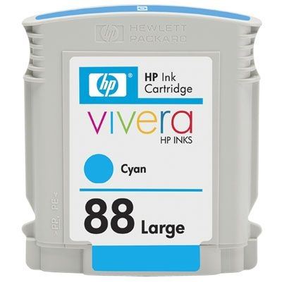 HP 88XL original HC Tinte cyan - C9391AE HP 88XL original HC Tinte cyan - C9391AE