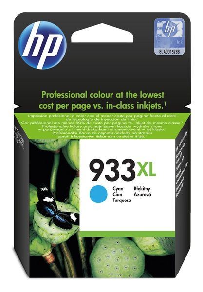 HP 933XL original HC Tinte cyan - CN054AE