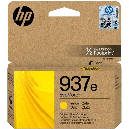 HP 937e Original EvoMore Tinte gelb - 4S6W8NE