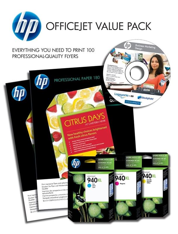 HP Brochure Value Pack 940XL für Pro8000, CG898AE HP Brochure Value Pack 940XL für Pro8000, CG898AE