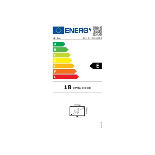 HP E24t G4 61cm 24Zoll Touch 1920x1080 Full HD 5ms Schwarz