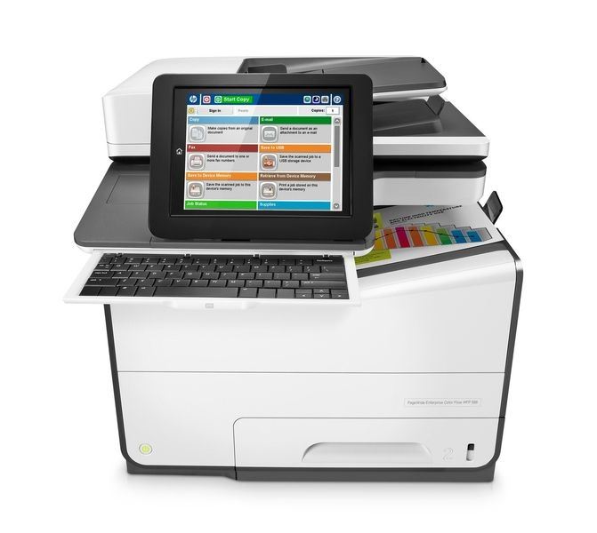 HP PageWide Enterprise Color Flow MFP 586z HP PageWide Enterprise Color Flow MFP 586z