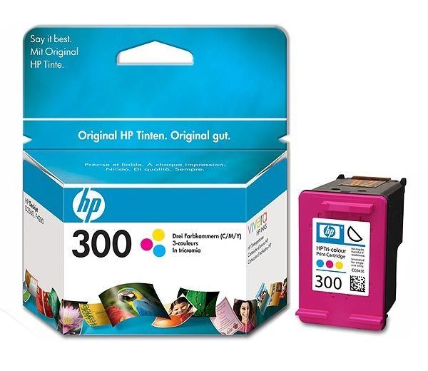HP Tintenpatrone Nr. 300 - CC643EE - dreifarbig HP Tintenpatrone Nr. 300 - CC643EE - dreifarbig