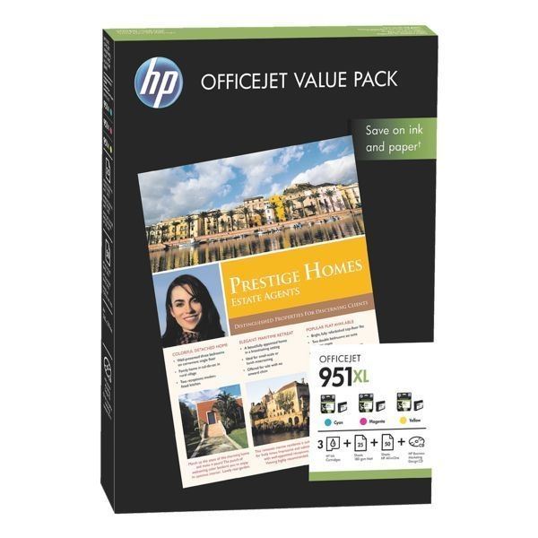 HP Valuepack Nr. 951 XL C/M/Y , CR712AE HP Valuepack Nr. 951 XL C/M/Y , CR712AE