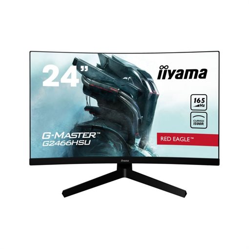 iiyama G-MASTER Red Eagle Curved - 61 cm (24 Zoll) - 1920 x 1080 Full HD iiyama G-MASTER Red Eagle Curved - 61 cm (24 Zoll) - 1920 x 1080 Full HD
