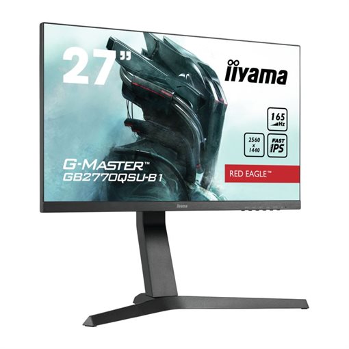 iiyama G-MASTER Red Eagle GB2770QSU-B1, 68,5 cm (27 Zoll) 2560 x 1440 WQHD iiyama G-MASTER Red Eagle GB2770QSU-B1, 68,5 cm (27 Zoll) 2560 x 1440 WQHD