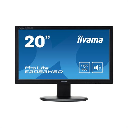 iiyama ProLite E2083HSD-1 50,8 cm (20 Zoll) - 1600 x 900 iiyama ProLite E2083HSD-1 50,8 cm (20 Zoll) - 1600 x 900