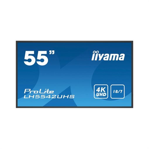 iiyama ProLite LH5542UHS-B3 -138,8 cm (54,6 Zoll) LCD-Display 4K iiyama ProLite LH5542UHS-B3 -138,8 cm (54,6 Zoll) LCD-Display 4K