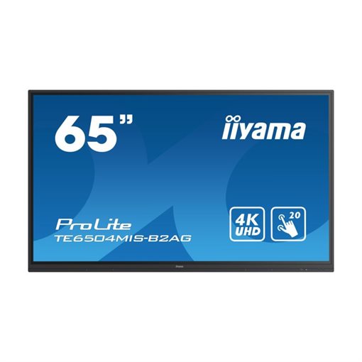 iiyama ProLite TE6504MIS-B2AG 163,9 cm (64,5 Zoll) LCD-Display iiyama ProLite TE6504MIS-B2AG 163,9 cm (64,5 Zoll) LCD-Display