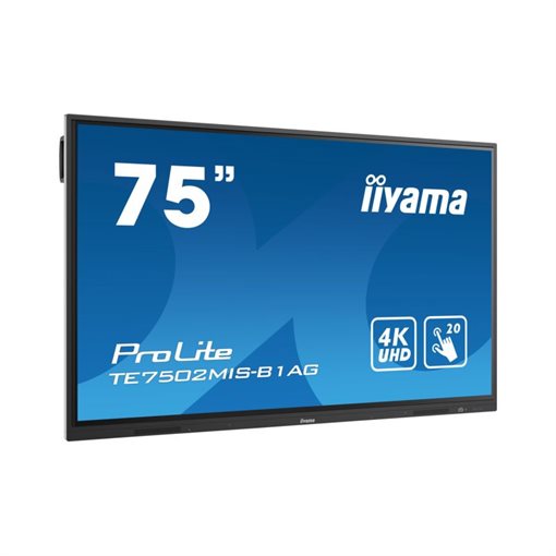 iiyama ProLite TE7502MIS-B1AG - 190 cm (75 Zoll) Diagonalklasse iiyama ProLite TE7502MIS-B1AG - 190 cm (75 Zoll) Diagonalklasse