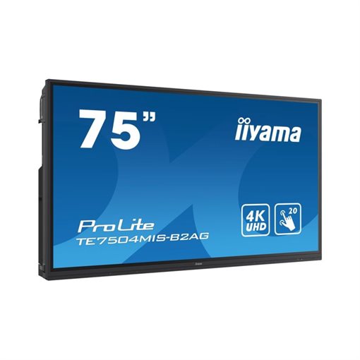 iiyama ProLite TE7504MIS-B2AG 189,3 cm (75 Zoll) LCD-Display iiyama ProLite TE7504MIS-B2AG 189,3 cm (75 Zoll) LCD-Display
