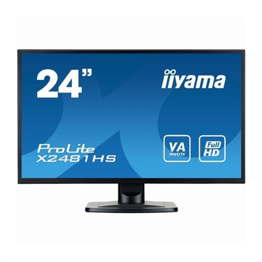 iiyama ProLite X2481HS-B1, 59,9 cm (23.6 Zoll), 1920 x 1080 Pixel