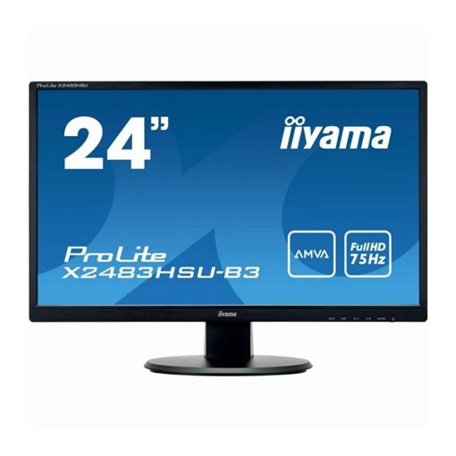 iiyama ProLite X2483HSU-B3, 60,5 cm (23.8 Zoll), 1920 x 1080 Pixel