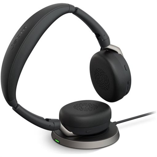 Jabra Evolve2 65 Flex MS Headset On-Ear Bluetooth kabellos USB-A Schwarz Jabra Evolve2 65 Flex MS Headset On-Ear Bluetooth kabellos USB-A Schwarz