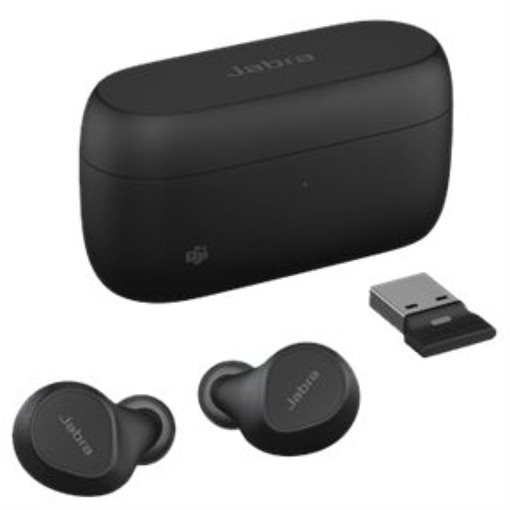Jabra Evolve2 Buds MS True Wireless im Ohr USB-A via Bluetooth Schwarz