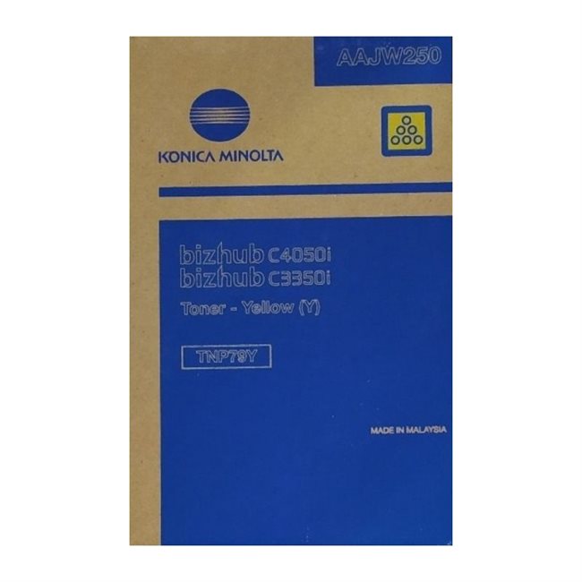 Konica-Minolta Original Toner gelb TNP79Y - AAJW250 Konica-Minolta Original Toner gelb TNP79Y - AAJW250
