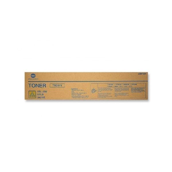 Konica Toner gelb TN-314 für bizhub C353, A0D7251 Konica Toner gelb TN-314 für bizhub C353, A0D7251