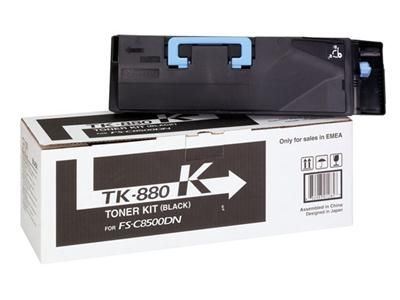 Kyocera Toner schwarz für FS-C8500DN, TK-880K Kyocera Toner schwarz für FS-C8500DN, TK-880K