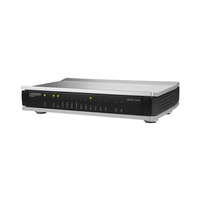 Lancom 1793VA Router ISDN/DSL 4-Port-Switch GigE PPP Lancom 1793VA Router ISDN/DSL 4-Port-Switch GigE PPP