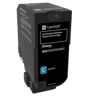 Lexmark Rückgabe-Tonerkassette Cyan