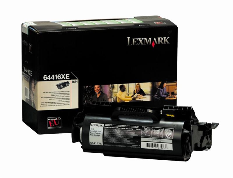 Lexmark Rückgabe-Tonerkassette schwarz HC für T644 Lexmark Rückgabe-Tonerkassette schwarz HC für T644
