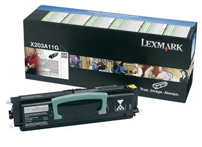Lexmark Rückgabetonerkassette schwarz für X203/204 Lexmark Rückgabetonerkassette schwarz für X203/204