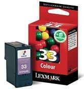 Lexmark Tintenpatrone Nr. 33 dreifarbig für Z815 Lexmark Tintenpatrone Nr. 33 dreifarbig für Z815