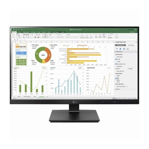 LG 27BN650Y-B, 68,6 cm (27 Zoll), 1920 x 1080 Pixel, Full HD, LCD