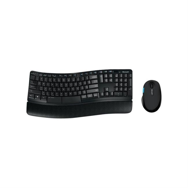 Microsoft Sculpt Comfort Desktop Tastatur/Maus-Set kabellos 2.4 GHz Deutsch Microsoft Sculpt Comfort Desktop Tastatur/Maus-Set kabellos 2.4 GHz Deutsch