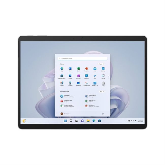 Microsoft Surface Pro9 Tablet SQ3 33cm 13Zoll 16GB 512GB 5G Platin W11P ARM