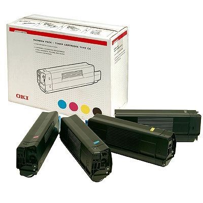 OKI Toner-Rainbowkit Original für C5100 OKI Toner-Rainbowkit Original für C5100