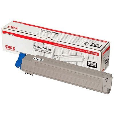 Oki Toner schwarz für OKI C9600/C9800 - 42918916 Oki Toner schwarz für OKI C9600/C9800 - 42918916