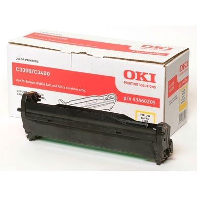 Oki Trommel gelb, für Oki C3300n/C3400n, 43460205 Oki Trommel gelb, für Oki C3300n/C3400n, 43460205