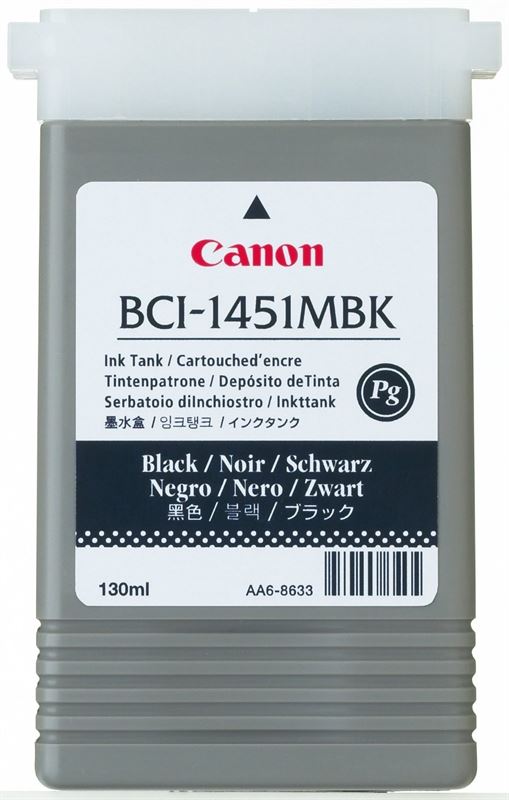 Original Tintenpat. für Canon W6400 - mattschwarz Original Tintenpat. für Canon W6400 - mattschwarz