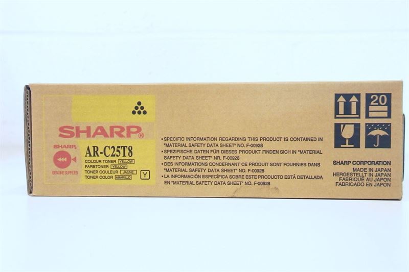 Original Toner für Sharp AR-C150, yellow Original Toner für Sharp AR-C150, yellow
