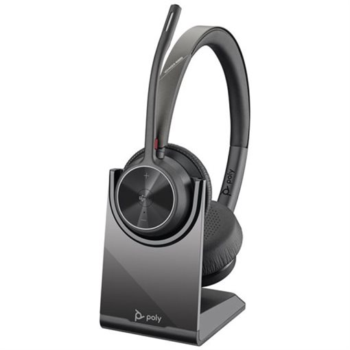 Poly Voyager 4300 UC Series 4320 Headset On-Ear Bluetooth kabellos USB-A