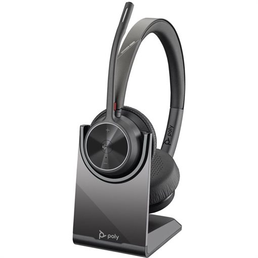 Poly Voyager 4320-M UC Kabellos, Bluetooth mit USB-C incl, Ladestation