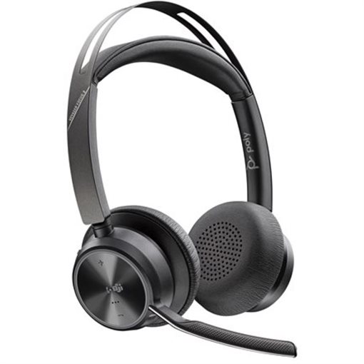 Poly Voyager Focus 2 UC Headset On-Ear Bluetooth USB-A Microsoft Teams