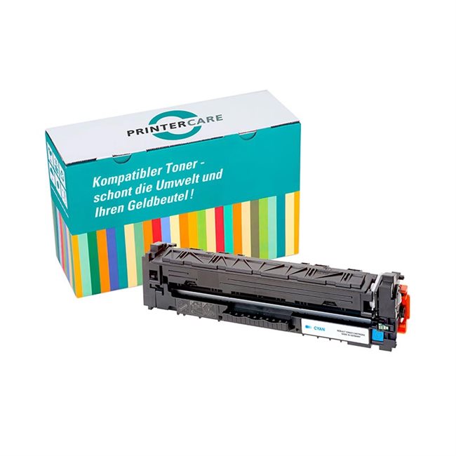 Printer Care HC Toner cyan kompatibel zu: HP W2211X / 207X