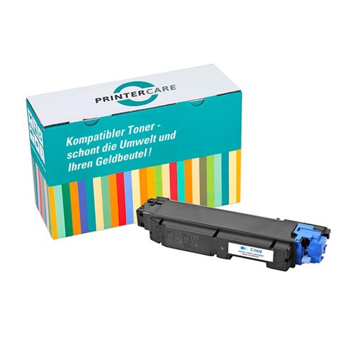Printer Care Toner cyan kompatibel zu: KYOCERA 1T02ZLCNL0 / TK-5345C Printer Care Toner cyan kompatibel zu: KYOCERA 1T02ZLCNL0 / TK-5345C