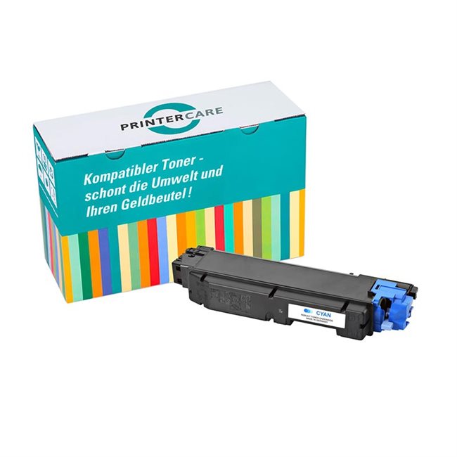 Printer Care Toner cyan kompatibel zu: UTAX 1T02TVCUT0 / PK-5017C