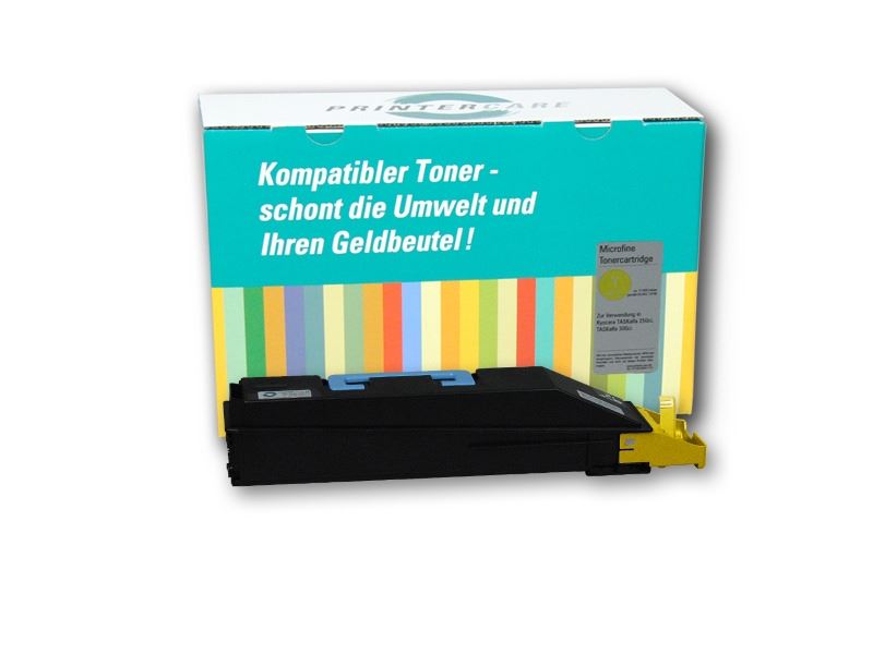 Printer Care Toner gelb kompatibel zu: KYOCERA TK-880Y