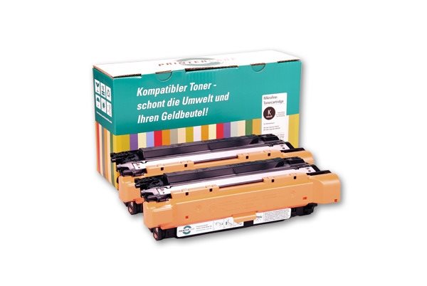PrinterCare Doppelpack schwarz HC - PC-M551BKHC2