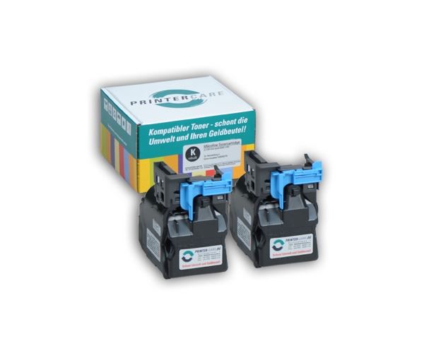 PrinterCare Doppelpack Toner schwarz - PC-C3900-2