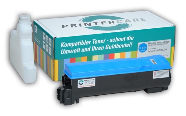 PrinterCare Toner cyan - PC-TK570-C