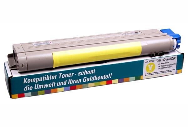 PrinterCare Toner gelb - C9600/9650/9800-Y