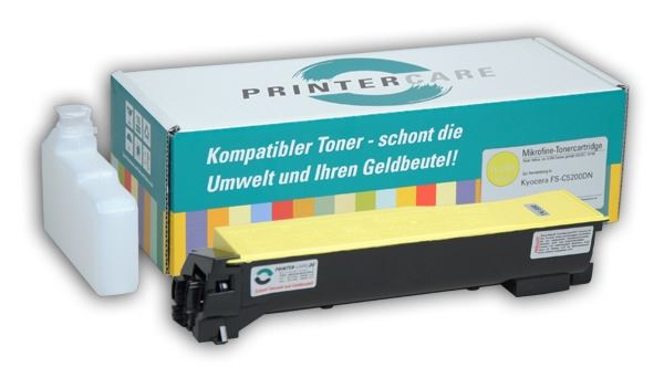 PrinterCare Toner gelb - PC-TK550-Y