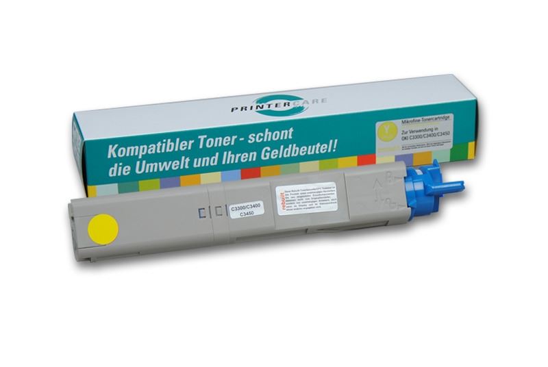 PrinterCare Toner HC gelb - C3300/3400/3450-Y