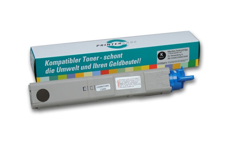 PrinterCare Toner HC schwarz - C3300/3400/3450-BK