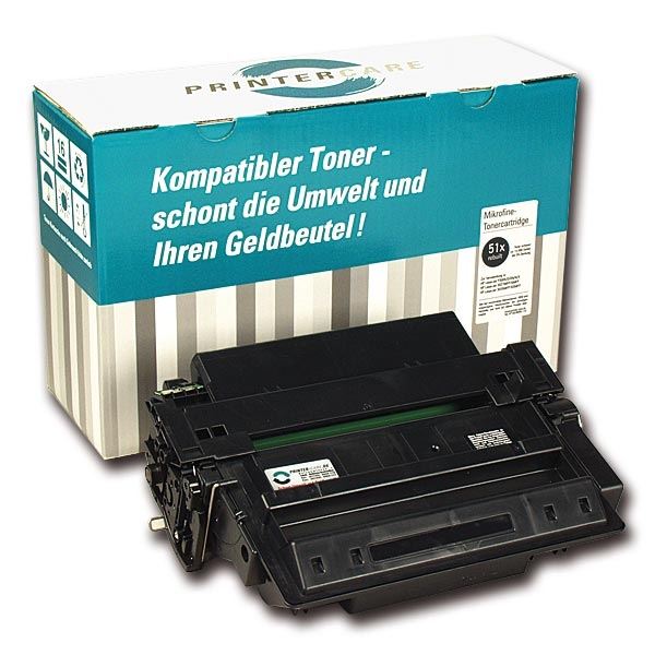 PrinterCare Toner schwarz - PC-51X, P3005 13K
